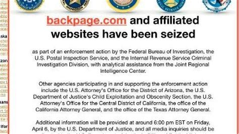 5 things to know about the Backpage.com seizure